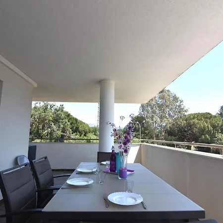 Appartement Rnet - Portomar 126 - En Santa Margarita, Roses: Gran Terraza, Aire Acondicionado, Parking.